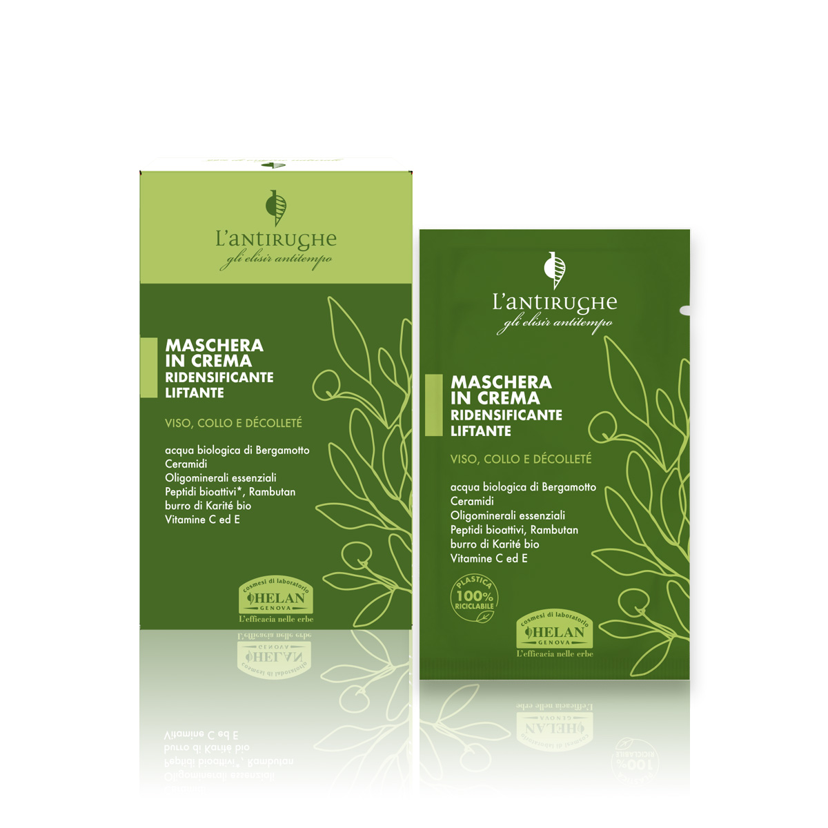 Maschera in crema ridensificante liftante