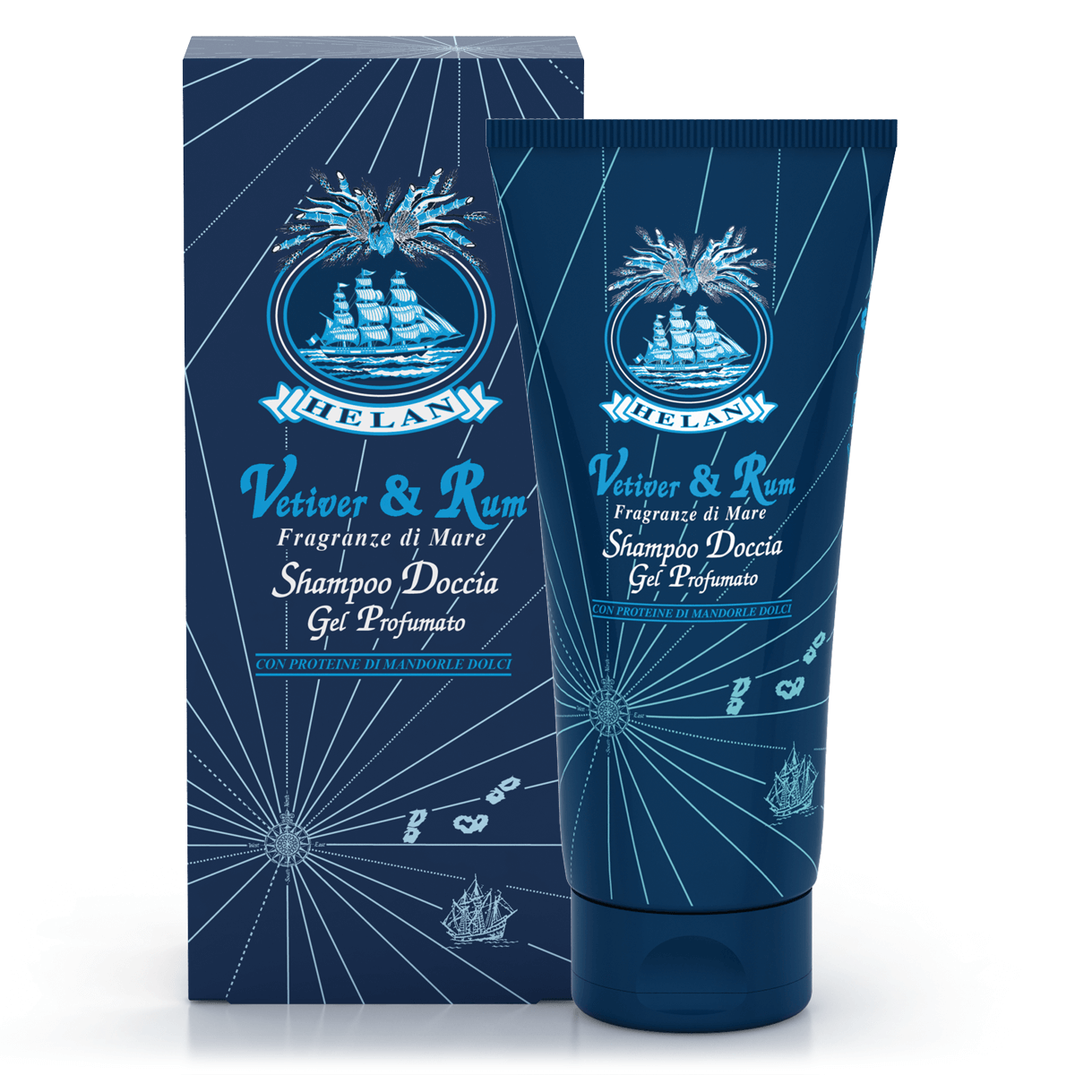 Vetiver &amp; Rum Shampoo Doccia Gel Profumato