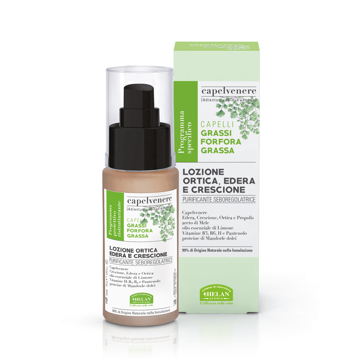 Lozione Ortica Edera e Crescione