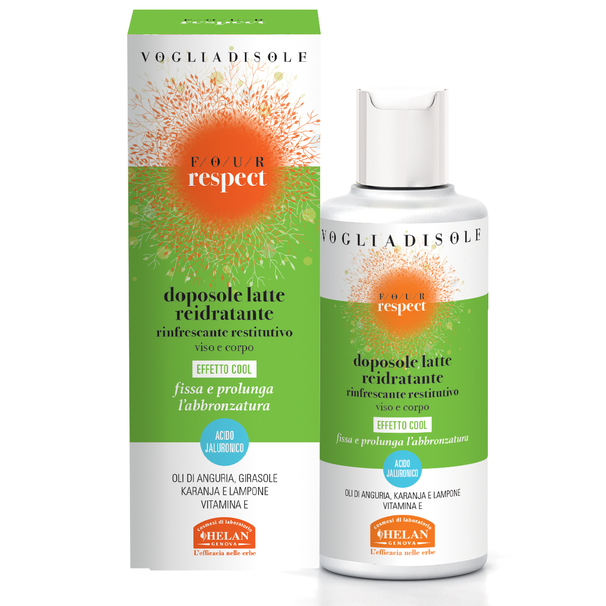 Doposole Latte Reidratante Rinfrescante Restitutivo