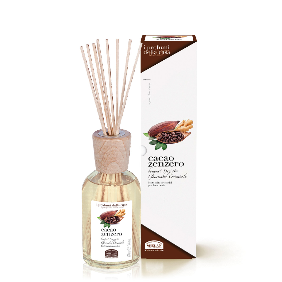 Bastoncini Aromatici Cacao Zenzero 100 mL