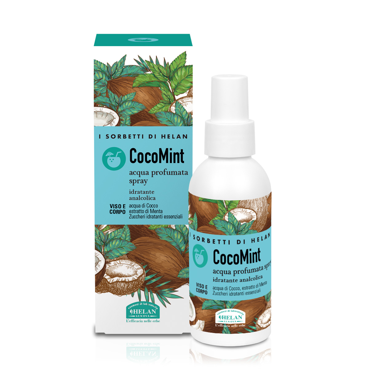CocoMint Scented Water Spray Moisturizing Alcohol-free 